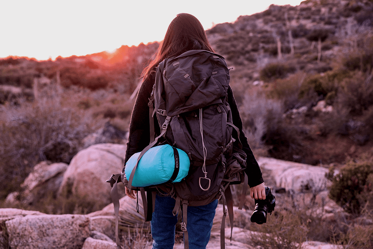 Nylon Camping Pillow Cover